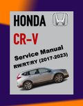 CRV HONDA CR-V RW/RT/RY 2017-2023 Full Manual Set – Repair & Maintenance Manual