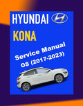 HYUNDAI KONA OS 2017-2023 Full Manual Set – Repair & Maintenance Manual