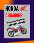 HONDA CBR600RR 2013-2019 Full Manual Set – Repair & Maintenance Manual and Spare Parts Catalog and User Handbook