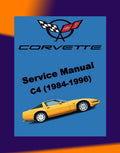 CHEVROLET CORVETTE C4 1984-1996 Full Manual Set – Repair & Maintenance Manual