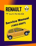 RENAULT TWINGO 1 1993-2007 Full Manual Set – Repair & Maintenance Manual