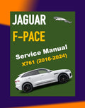 JAGUAR F-PACE X761 2016-2024 Full Manual Set – FACTORY Repair & Maintenance Manual