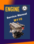 MERCEDES-BENZ ENGINE M110 1980–1996 Full Manual Set – Repair & Maintenance Manual