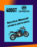 CFMOTO 400GT 2019-2023 Full Manual Set – Repair & Maintenance Manual and Spare Parts Catalogand User Handbook