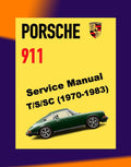 PORSCHE 911 1970-1983 Full Manual Set – Repair & Maintenance Manual and Spare Parts Catalog