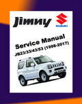 SUZUKI JIMNY JB 1998-2017 Full Manual Set – Repair & Maintenance Manual