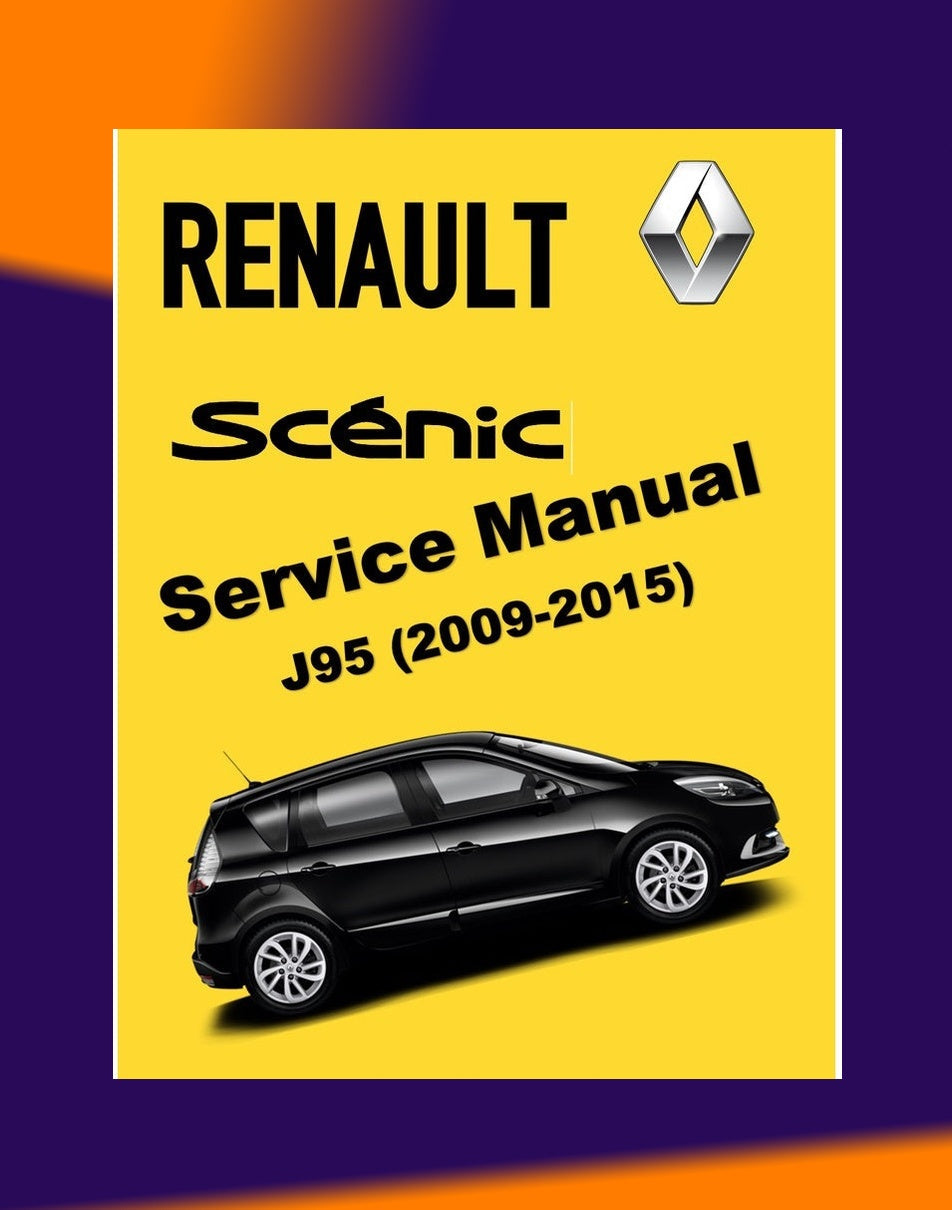 RENAULT SCENIC III 2009-2015 Full Manual Set – Repair & Maintenance Manual