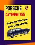 PORSCHE CAYENNE 955 9PA 2003-2008 Full Manual Set – Repair & Maintenance Manual and Spare Parts Catalog