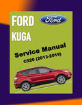 FORD KUGA MK2 C520 2013-2019 Full Manual Set – Repair & Maintenance Manual - ECOBOOST