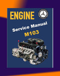 MERCEDES-BENZ ENGINE M103 E 2.6L-3.0L 1984-1997 Full Manual Set – Repair & Maintenance Manual