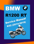 BMW R1200 RT 2014-2018 Full Manual Set – Repair & Maintenance Manual and RIDER'S MANUAL