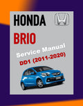 HONDA BRIO DD1 2011-2020 Full Manual Set – Repair & Maintenance Manual - INDONESIAN LANGUAGE