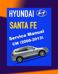 HYUNDAI SANTA FE CM 2006-2013 Full Manual Set – ONLINE Repair & Maintenance Manual