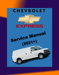 CHEVROLET EXPRESS 2021+ Full Manual Set – Repair & Maintenance Manual