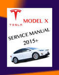 TESLA MODEL X 2015+ Full Manual Set – Repair & Maintenance Manual