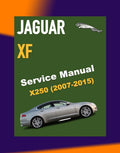 JAGUAR XF X-250 2007-2015 Full Manual Set – Repair & Maintenance Manual