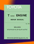 [CLASSIC] TOYOTA "T" SERIES ENGINE 1978-1988 Full Manual Set – REPAIR MANUAL