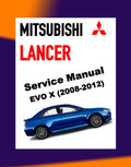 MITSUBISHI LANCER EVO X 2008-2102 Full Manual Set – Repair & Maintenance Manual