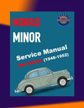[CLASSIC] MORRIS MINOR "MM" SERIES SPLIT-SCREEN 1948-1952 Full Manual Set – Repair & Maintenance Manual