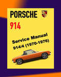 PORSCHE 914/4 1970-1976 Full Manual Set – Repair & Maintenance Manual