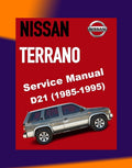 NISSAN TERRANO D21 1985-1995 Full Manual Set – Repair & Maintenance Manual