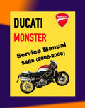 Ducati Monster S4RS 2006 SERVICE REPAIR WORKSHOP MANUAL