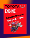 TOYOTA ENGINE 2JZ-GE / 2JZ-GTE SERVICE REPAIR WORKSHOP MANUAL