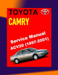 TOYOTA CAMRY ACV20 1997-2001 Full Manual Set – Repair & Maintenance Manual