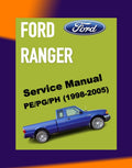 FORD RANGER PE/PG/PH 1998-2005 Full Manual Set – Repair & Maintenance Manual