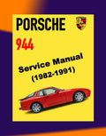 PORSCHE 944 1982-1991 Full Manual Set – Repair & Maintenance Manual and Spare Parts Catalog