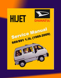 DAIHATSU HIJET PORTER S89/S91 1.3L 1989-2009 Full Manual Set – Repair & Maintenance Manual