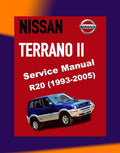 NISSAN TERRANO II 1993-2005 Full Manual Set – Repair & Maintenance Manual