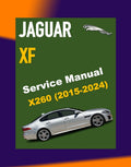 JAGUAR XF X260 2015-2024 Full Manual Set – Repair & Maintenance Manual
