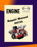 HINO ENGINE EH700 WORKSHOP SERVICE REPAIR MANUAL and Parts Book
