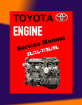 TOYOTA ENGINE 2L, 2L-T, 3L, 5L SERVICE REPAIR WORKSHOP MANUAL