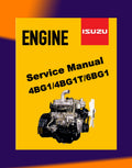 ISUZU ENGINE 4BG1/4BG1T/6BG1 Workshop Repair Manual