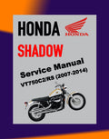 HONDA SHADOW VT750C2 / RS 2007-2014 Full Manual Set – Repair & Maintenance Manual and User Handbook
