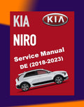 KIA NIRO DE HYBRID PHEV 2018-2013 Full Manual Set – Repair & Maintenance Manual