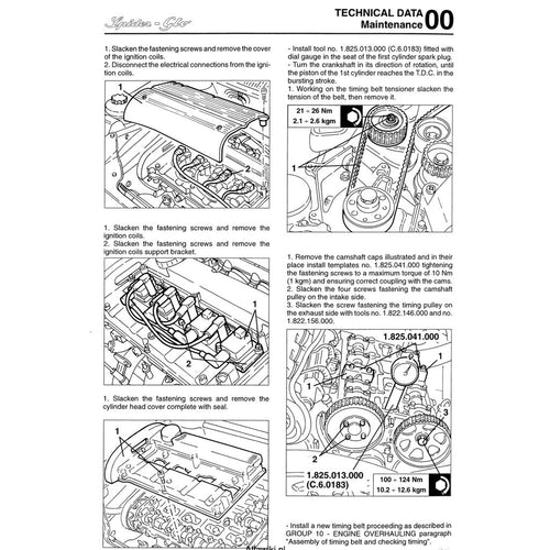 ALFA ROMEO 164 1987-1998 Full Manual Set – Repair & Maintenance Manual