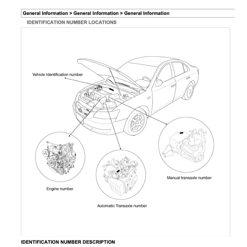 HYUNDAI SONATA NF 2004-2010 Full Manual Set – Repair & Maintenance Manual