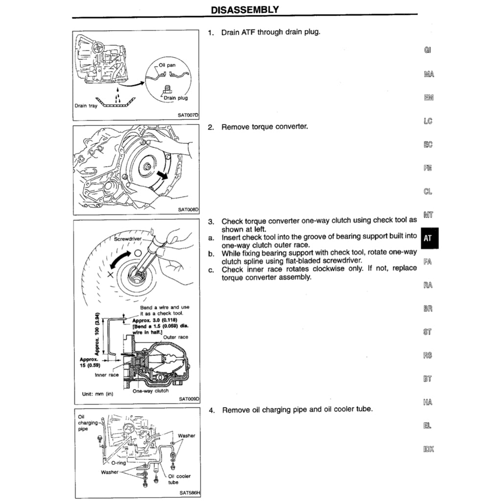 NISSAN SENTRA / SUNNY B14 1995-1999 Full Manual Set – Repair & Maintenance Manual