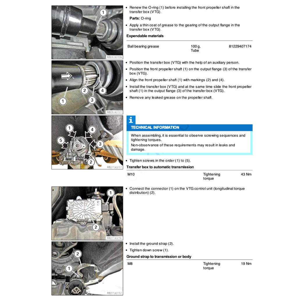 BMW X5 G05 2019+ Full Manual Set – Repair & Maintenance Manual