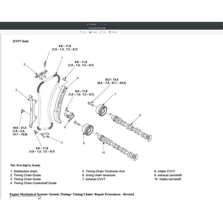 HYUNDAI i10 PA 2007-2013 Full Manual Set – Repair & Maintenance Manual