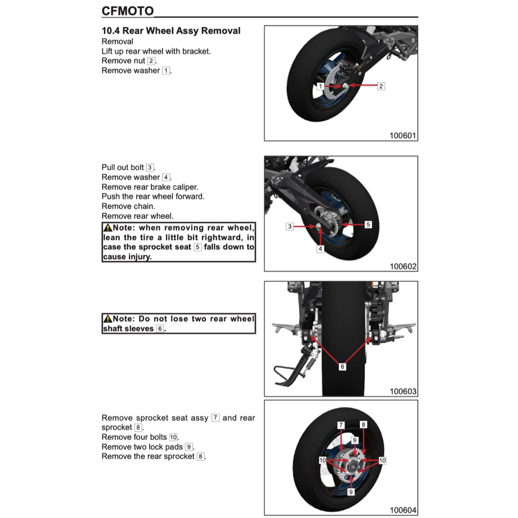CFMOTO PAPIO II CF125-3 2019-2023 Full Manual Set – Repair & Maintenance Manual and User Handbook