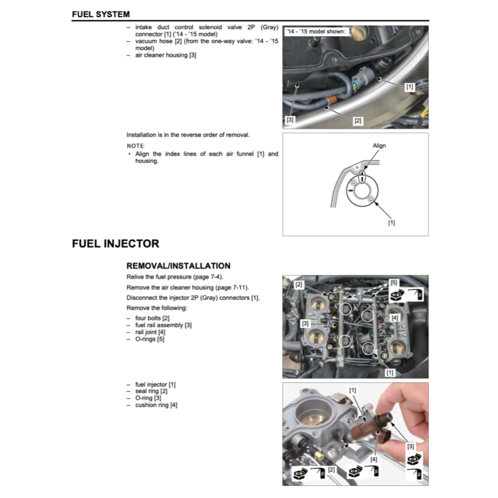 HONDA VFR800 F INTERCEPTOR 2014-2022 Full Manual Set – Repair & Maintenance Manual and User Handbook