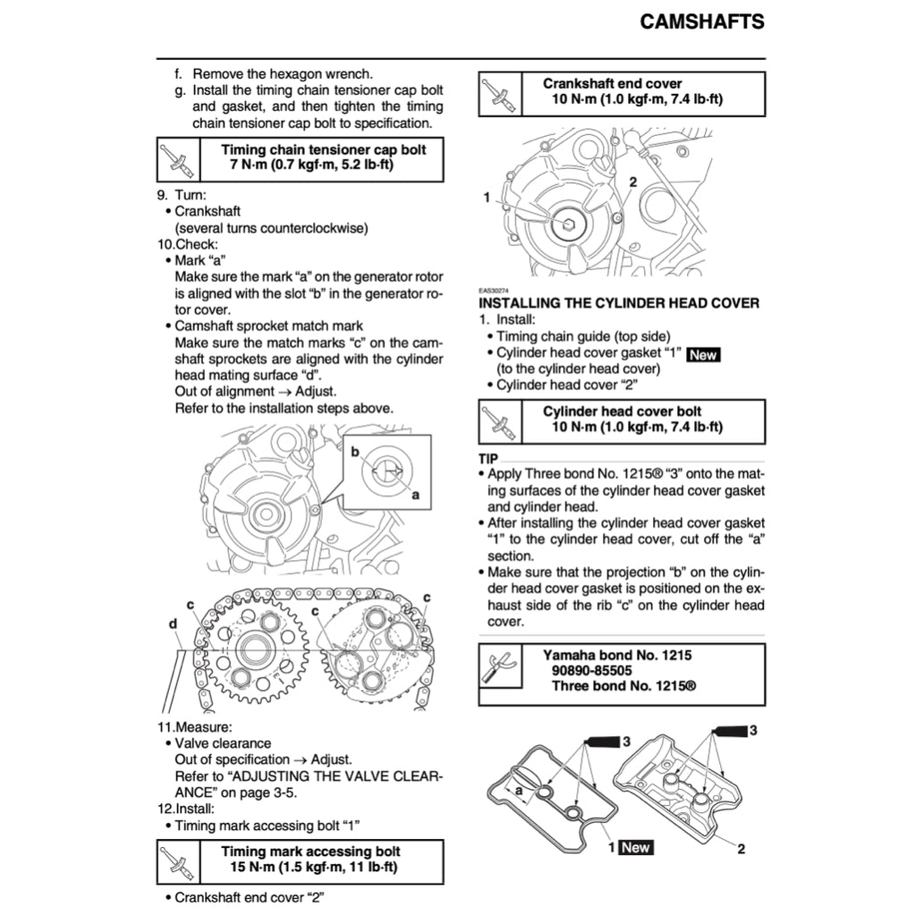 YAMAHA MT-07 MT07 2021-2022 Full Manual Set – Repair & Maintenance Manual and User Handbook