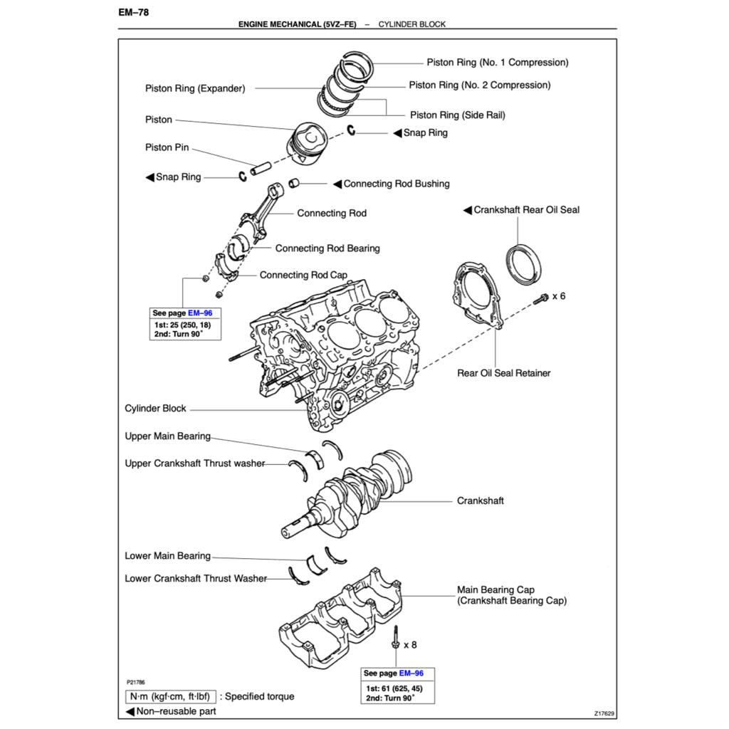 TOYOTA TUNDRA VCK30/40 2000-2004 Full Manual Set – Repair & Maintenance Manual