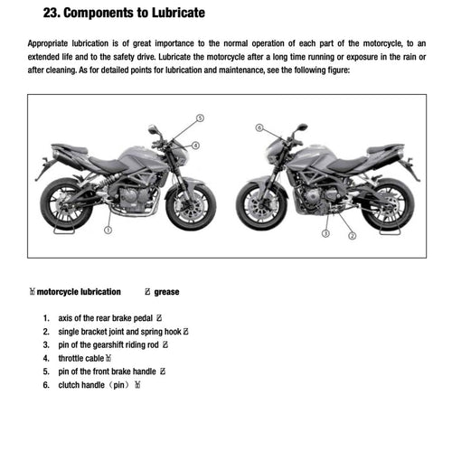 BENELLI TNT600 2014-2019 Full Manual Set – Repair & Maintenance Manual and Spare Parts Catalog and User Handbook
